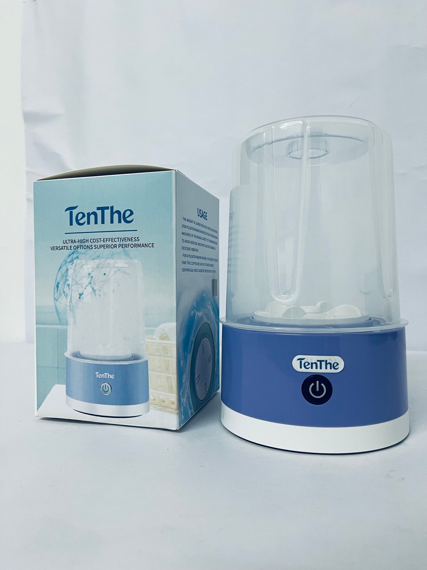 TenThe Portable Washing Machine,Wireless Mini Washer Deeply Cleans Small Laundry Items, Socks, Underwear, Baby Clothes,Small Washer Is Suitable for Solo Living, Apartments, Hotels, Travel, And Camping