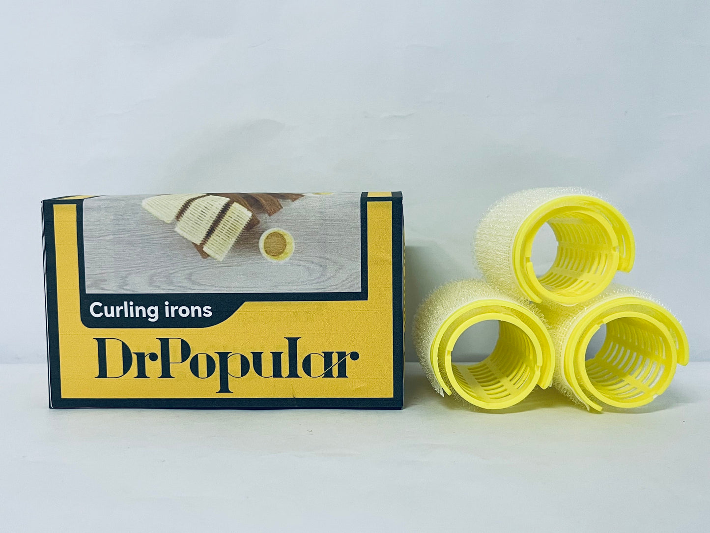 DrPopular 3pcs Self Holding Rollers Hair Curlers Rollers Hair Curls Styling Makeup Tools