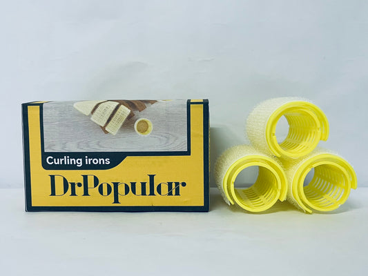 DrPopular 3pcs Self Holding Rollers Hair Curlers Rollers Hair Curls Styling Makeup Tools