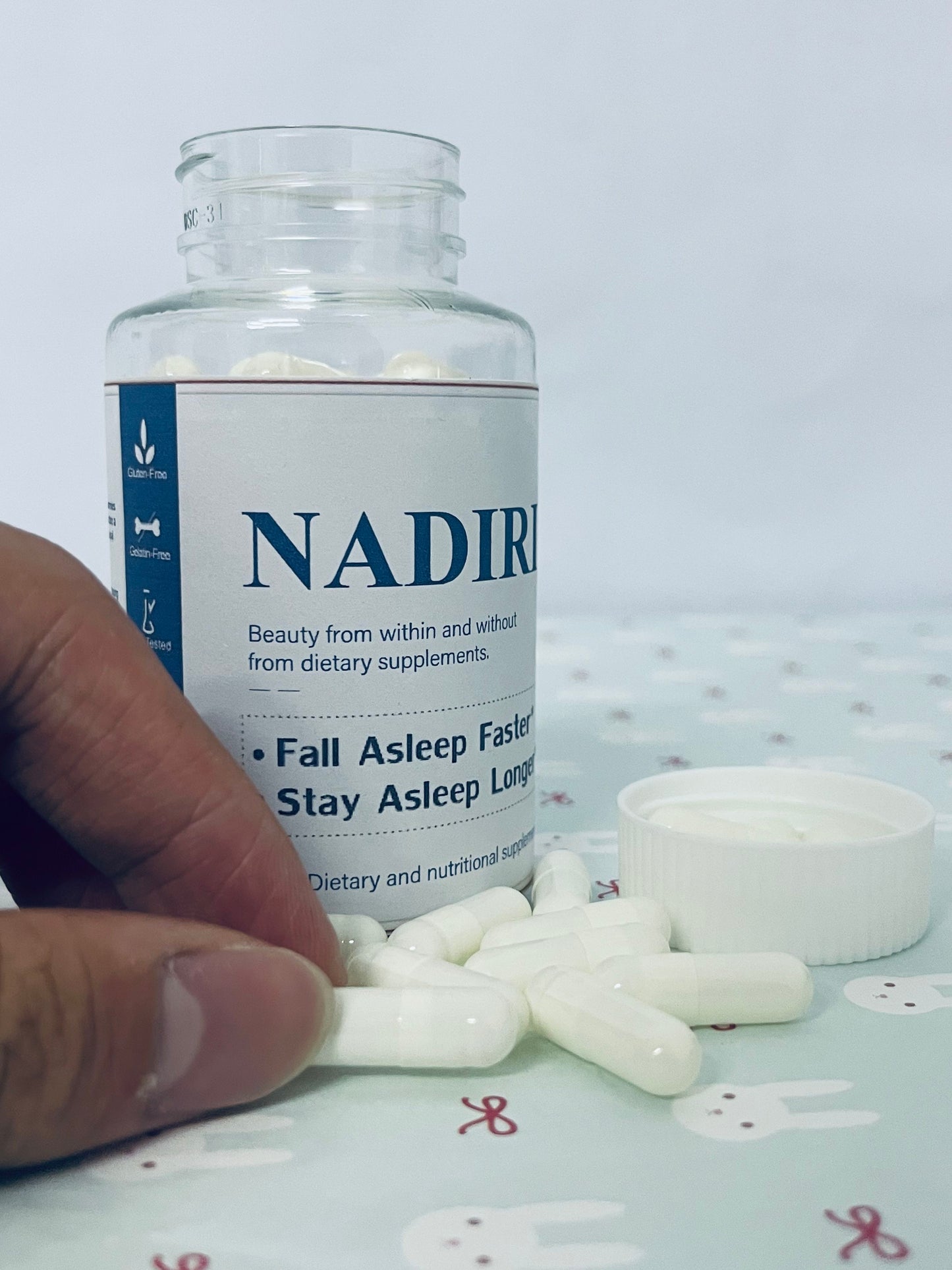 NADIRI Vitamin K2 Calcium Dietary and Nutritional Supplement