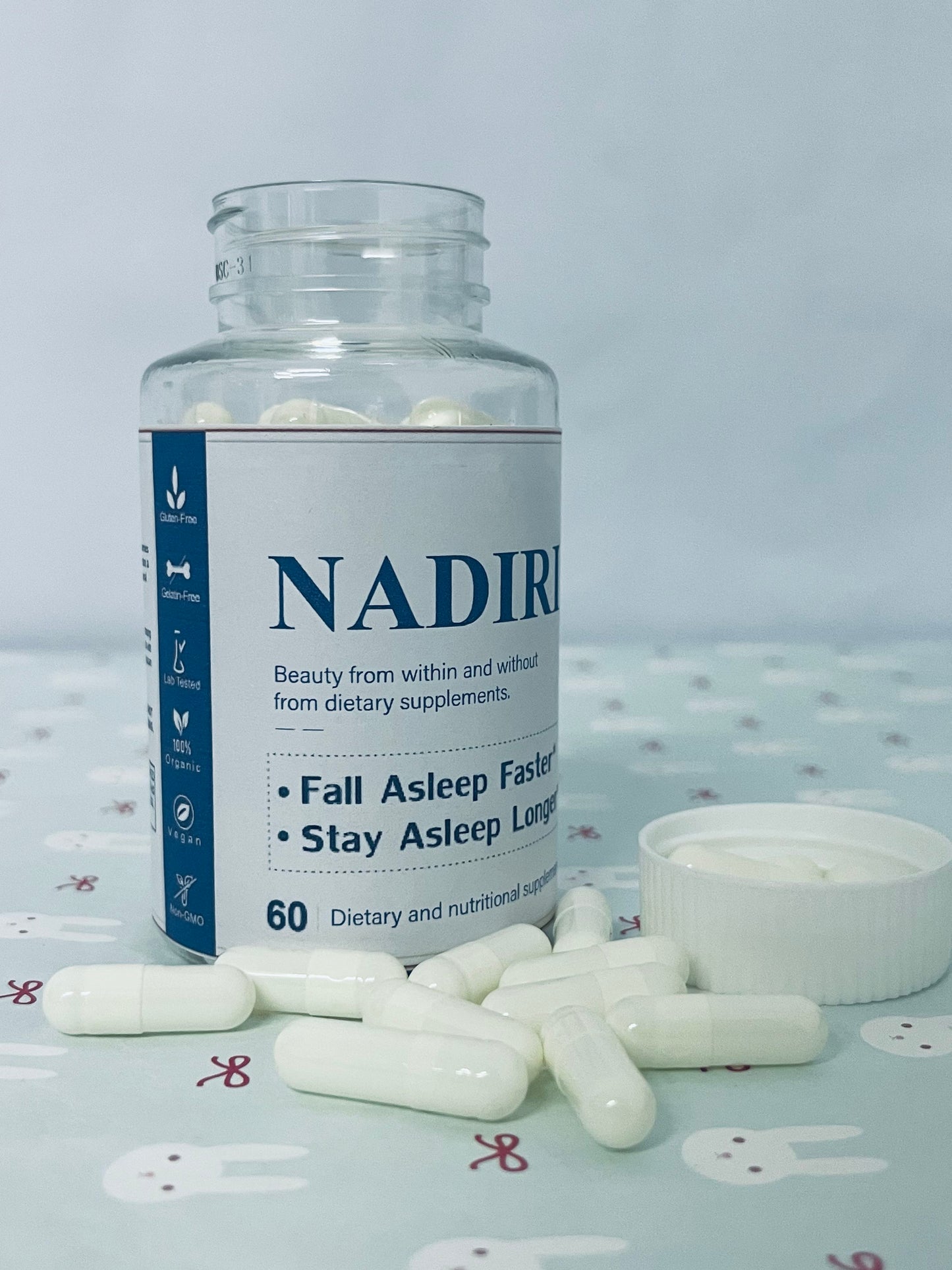 NADIRI Vitamin K2 Calcium Dietary and Nutritional Supplement