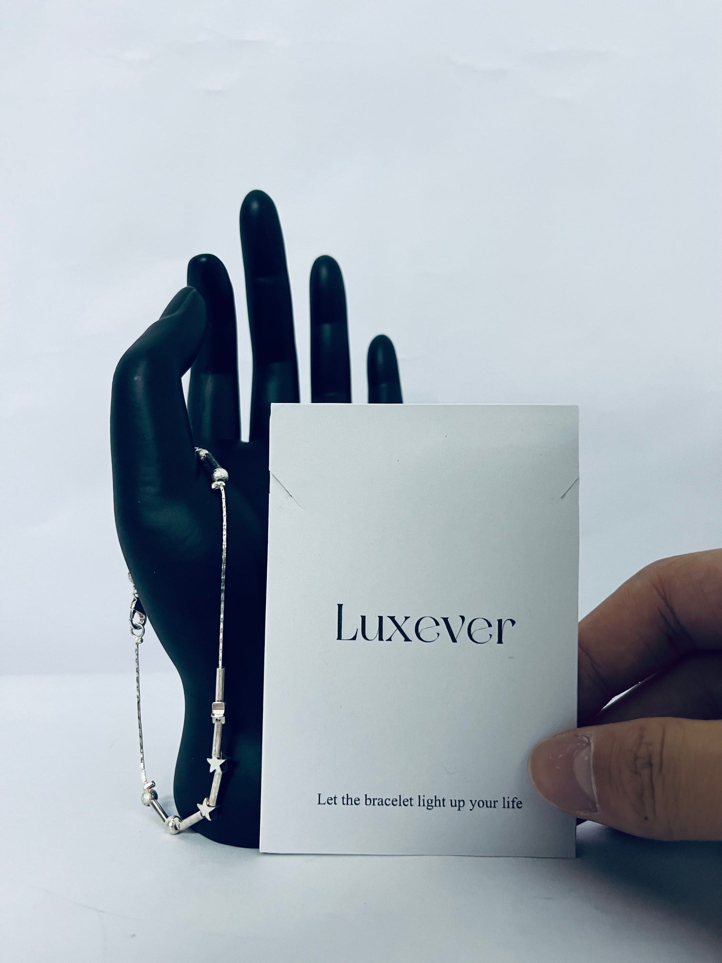 Luxever Star Chain Bracelets Lightweight Aesthetic Accessories Grunge Cool Couple Friendship Christmas Jewelry For Women