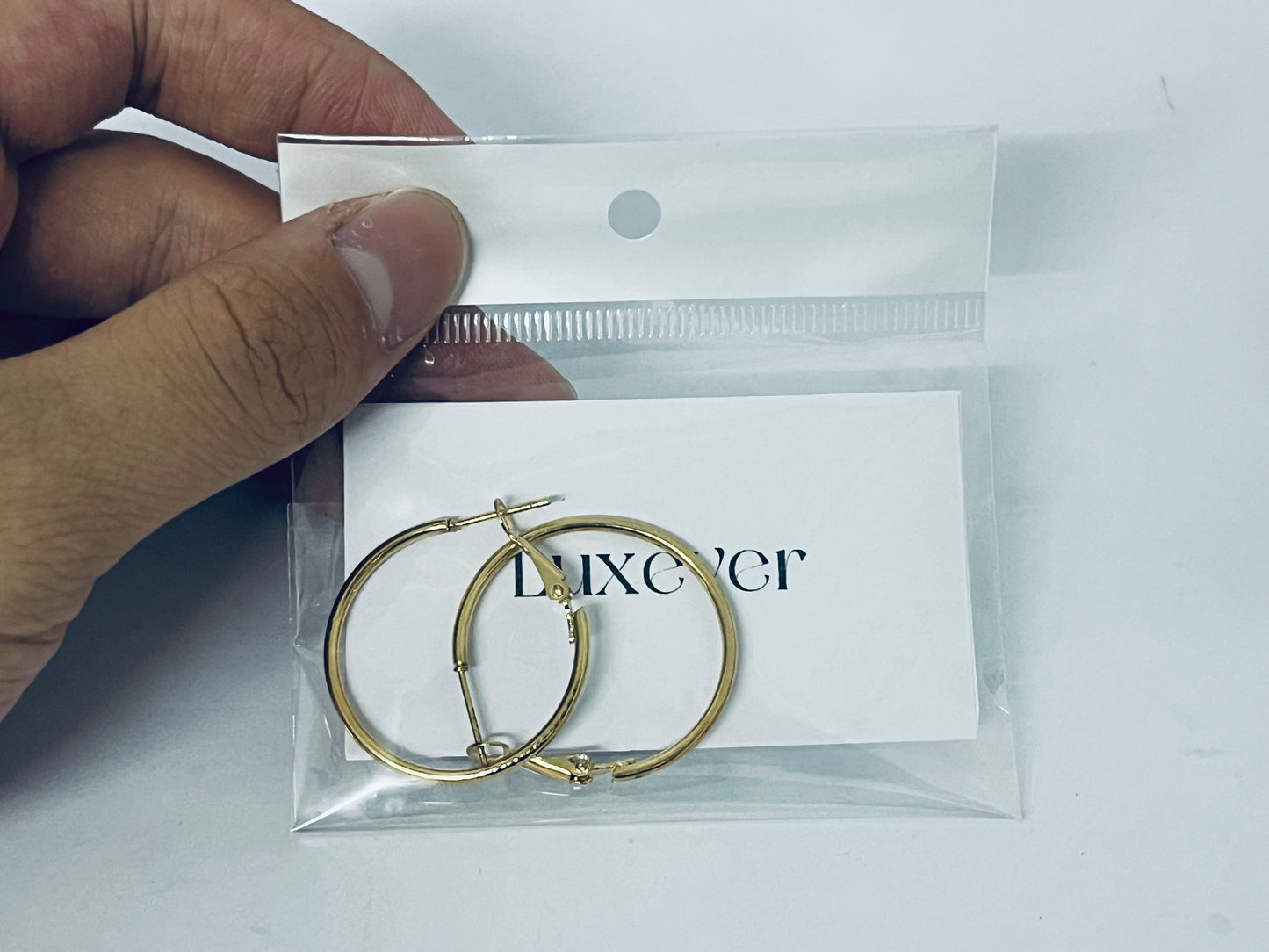 Luxever Jewelry Atelier Gold Filled Hoop Earrings Collection - 14K Solid Yellow Gold Filled Stylish Earrings for Women with Different Occasions & Styles