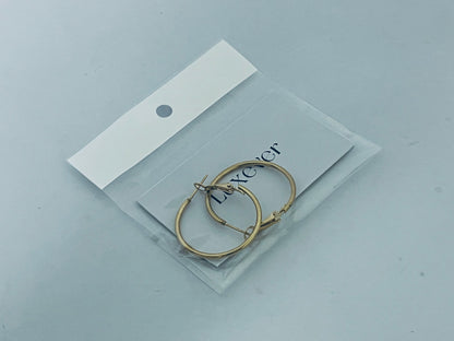 Luxever Jewelry Atelier Gold Filled Hoop Earrings Collection - 14K Solid Yellow Gold Filled Stylish Earrings for Women with Different Occasions & Styles