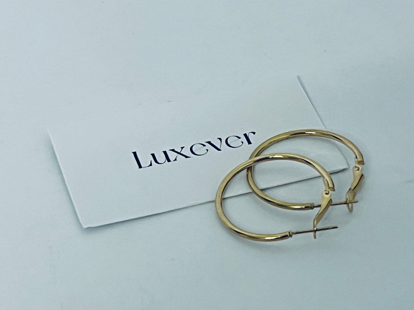 Luxever Jewelry Atelier Gold Filled Hoop Earrings Collection - 14K Solid Yellow Gold Filled Stylish Earrings for Women with Different Occasions & Styles