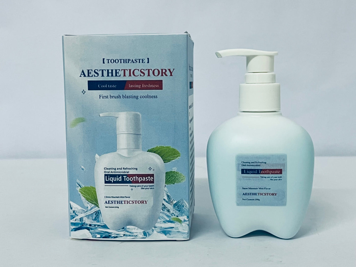 AESTHETICSTORY Toothpaste Detoxify Deep Clean Toothpaste, Anticavity, Antibacterial Flouride Toothpaste, Clinically Proven, Gum and Enamel Protection, Plaque Control