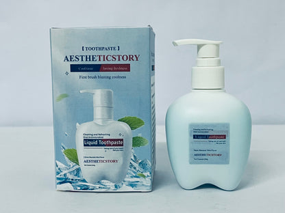 AESTHETICSTORY Toothpaste Detoxify Deep Clean Toothpaste, Anticavity, Antibacterial Flouride Toothpaste, Clinically Proven, Gum and Enamel Protection, Plaque Control