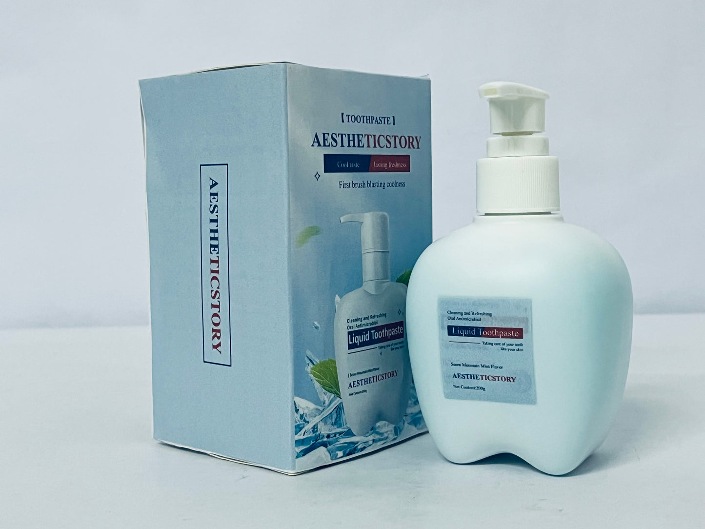 AESTHETICSTORY Toothpaste Detoxify Deep Clean Toothpaste, Anticavity, Antibacterial Flouride Toothpaste, Clinically Proven, Gum and Enamel Protection, Plaque Control