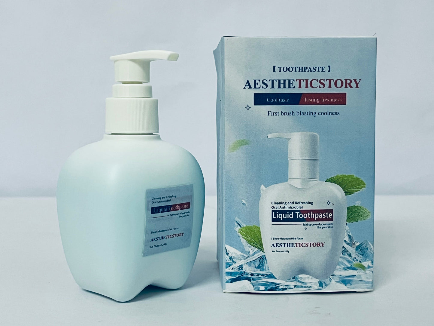 AESTHETICSTORY Toothpaste Detoxify Deep Clean Toothpaste, Anticavity, Antibacterial Flouride Toothpaste, Clinically Proven, Gum and Enamel Protection, Plaque Control