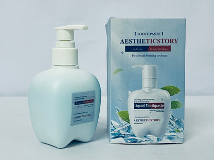 AESTHETICSTORY Toothpaste Detoxify Deep Clean Toothpaste, Anticavity, Antibacterial Flouride Toothpaste, Clinically Proven, Gum and Enamel Protection, Plaque Control