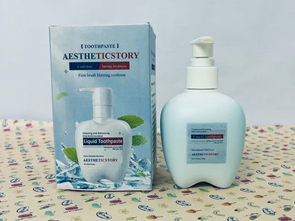 AESTHETICSTORY Toothpaste Detoxify Deep Clean Toothpaste, Anticavity, Antibacterial Flouride Toothpaste, Clinically Proven, Gum and Enamel Protection, Plaque Control