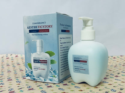 AESTHETICSTORY Toothpaste Detoxify Deep Clean Toothpaste, Anticavity, Antibacterial Flouride Toothpaste, Clinically Proven, Gum and Enamel Protection, Plaque Control