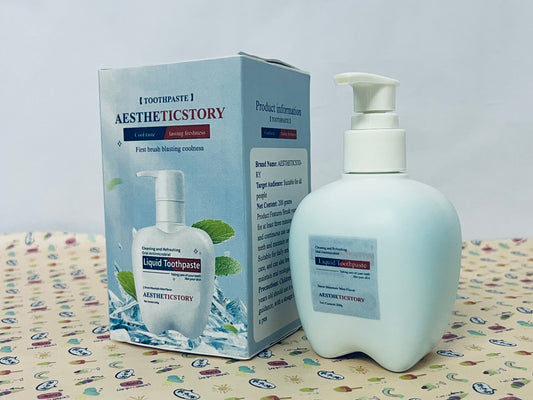 AESTHETICSTORY Toothpaste Detoxify Deep Clean Toothpaste, Anticavity, Antibacterial Flouride Toothpaste, Clinically Proven, Gum and Enamel Protection, Plaque Control