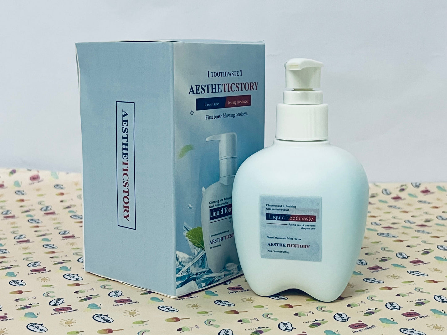 AESTHETICSTORY Toothpaste Detoxify Deep Clean Toothpaste, Anticavity, Antibacterial Flouride Toothpaste, Clinically Proven, Gum and Enamel Protection, Plaque Control