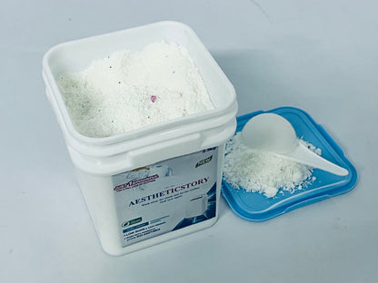 AESTHETICSTORY Laundry detergents Detergent Powder – Deep Cleaning, Removes Dirt, Grease, Stains – Non-toxic, Vegan, Fragrance Free Laundry for Sensitive Skin