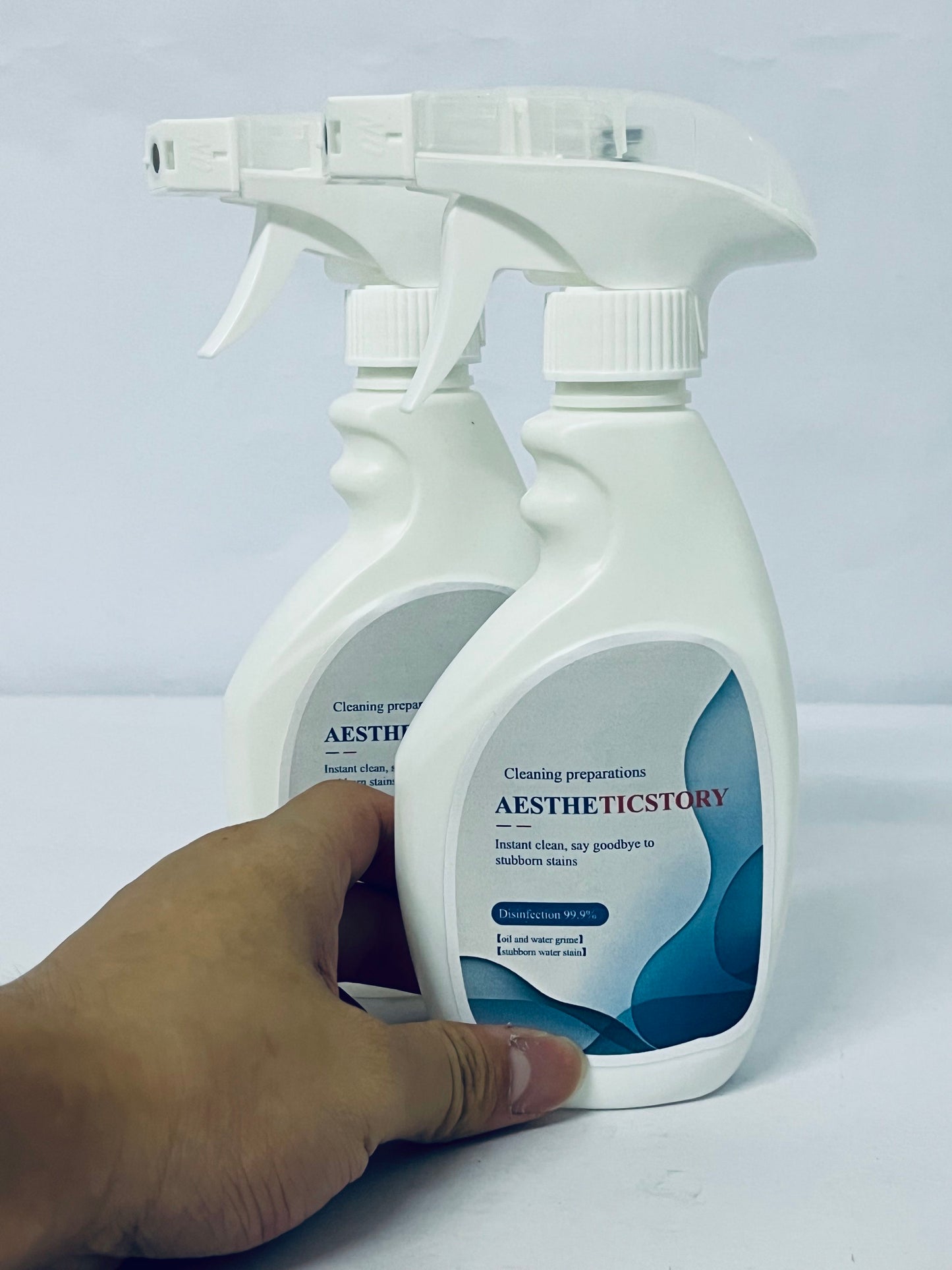 AESTHETICSTORY Cleaning preparations Botanical Disinfectant - Multi-Surface Cleaner Kills 99.9% of Germs + Cold & Flu Viruses - Fresh Thyme Scent Pet Friendly