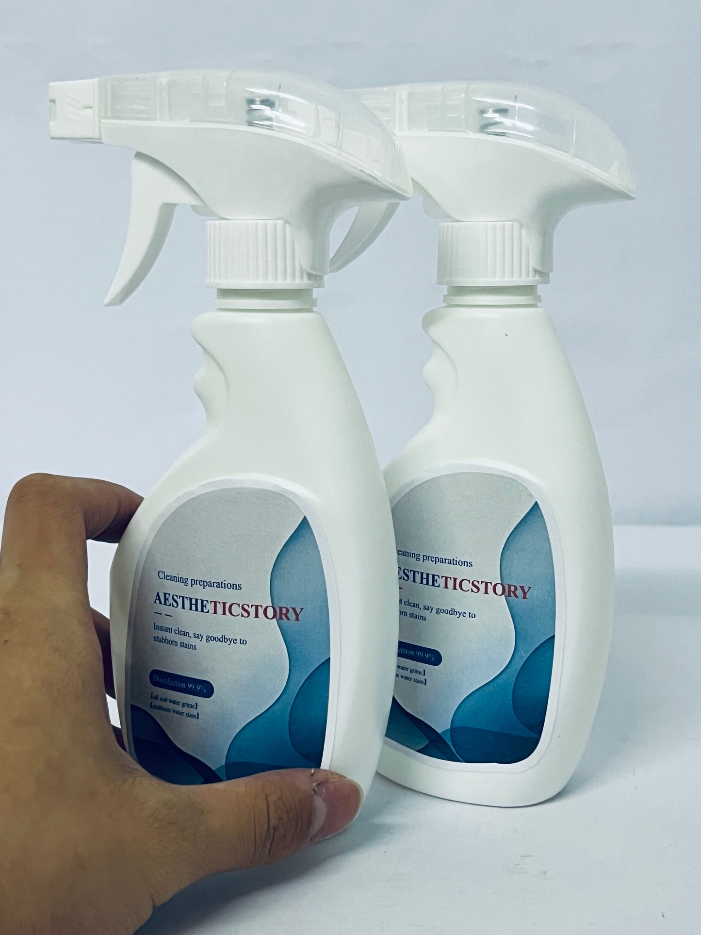 AESTHETICSTORY Cleaning preparations Botanical Disinfectant - Multi-Surface Cleaner Kills 99.9% of Germs + Cold & Flu Viruses - Fresh Thyme Scent Pet Friendly