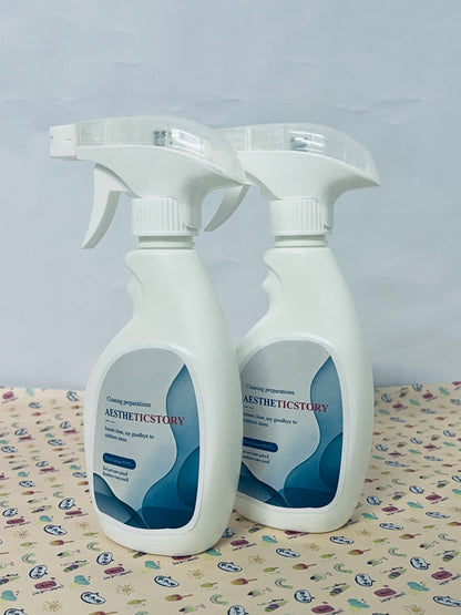 AESTHETICSTORY Cleaning preparations Botanical Disinfectant - Multi-Surface Cleaner Kills 99.9% of Germs + Cold & Flu Viruses - Fresh Thyme Scent Pet Friendly