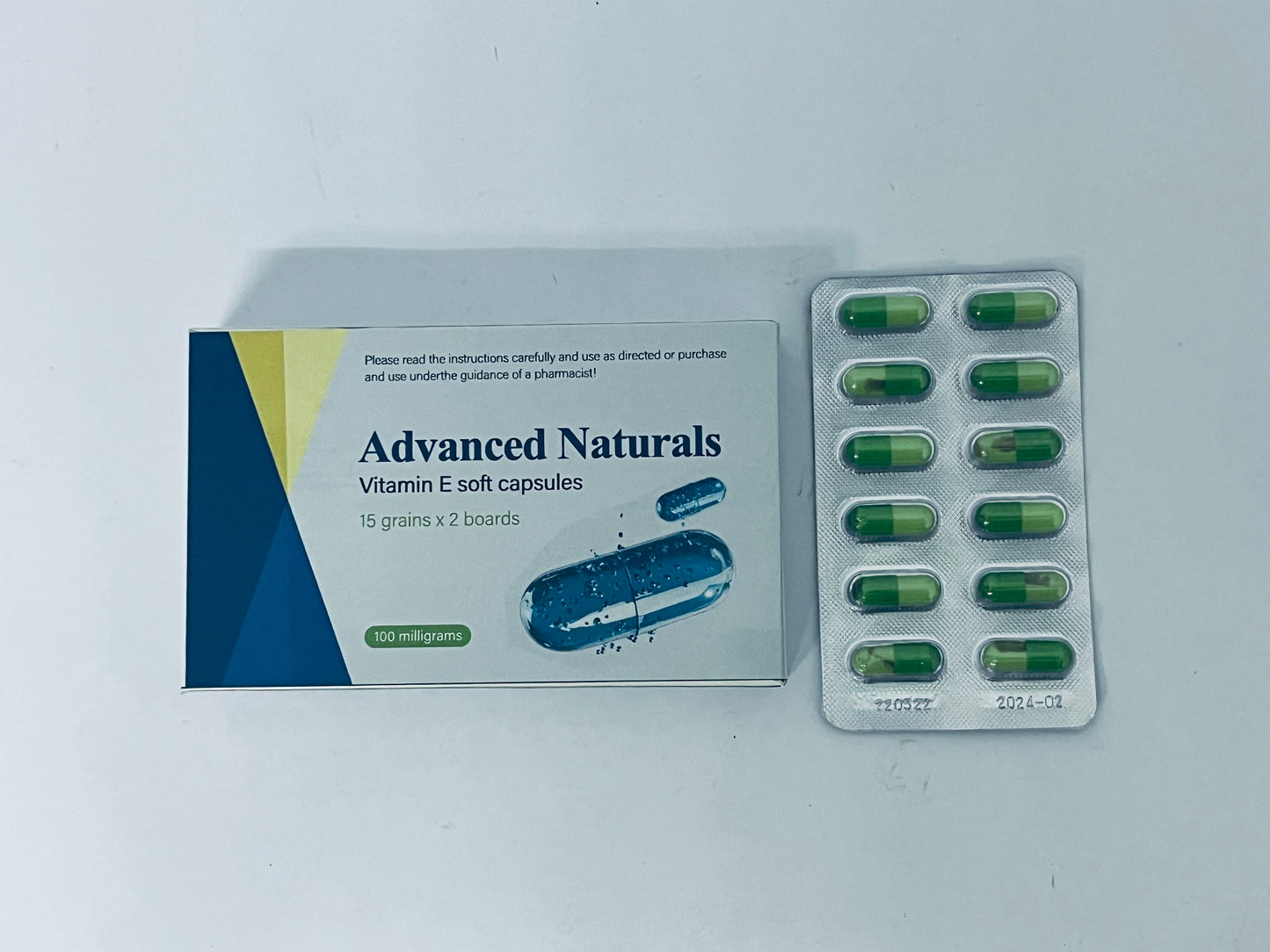 Advanced Naturals Vitamin E Softgels Supplement for Skin, Heart, Eye, and Immune Health Support