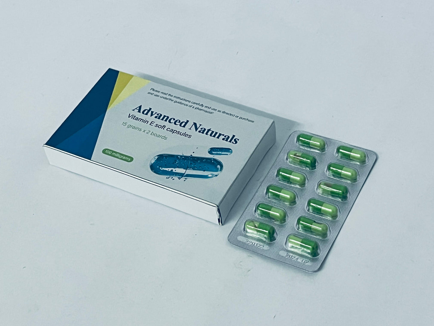 Advanced Naturals Vitamin E Softgels Supplement for Skin, Heart, Eye, and Immune Health Support