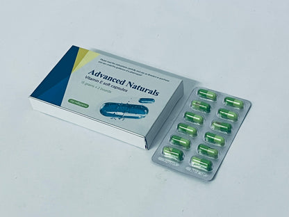 Advanced Naturals Vitamin E Softgels Supplement for Skin, Heart, Eye, and Immune Health Support