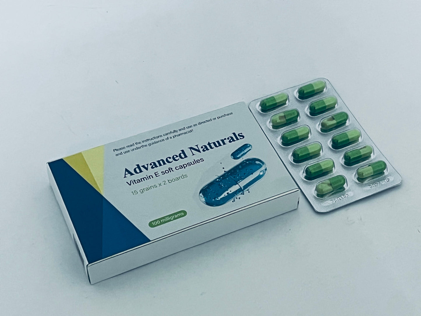 Advanced Naturals Vitamin E Softgels Supplement for Skin, Heart, Eye, and Immune Health Support