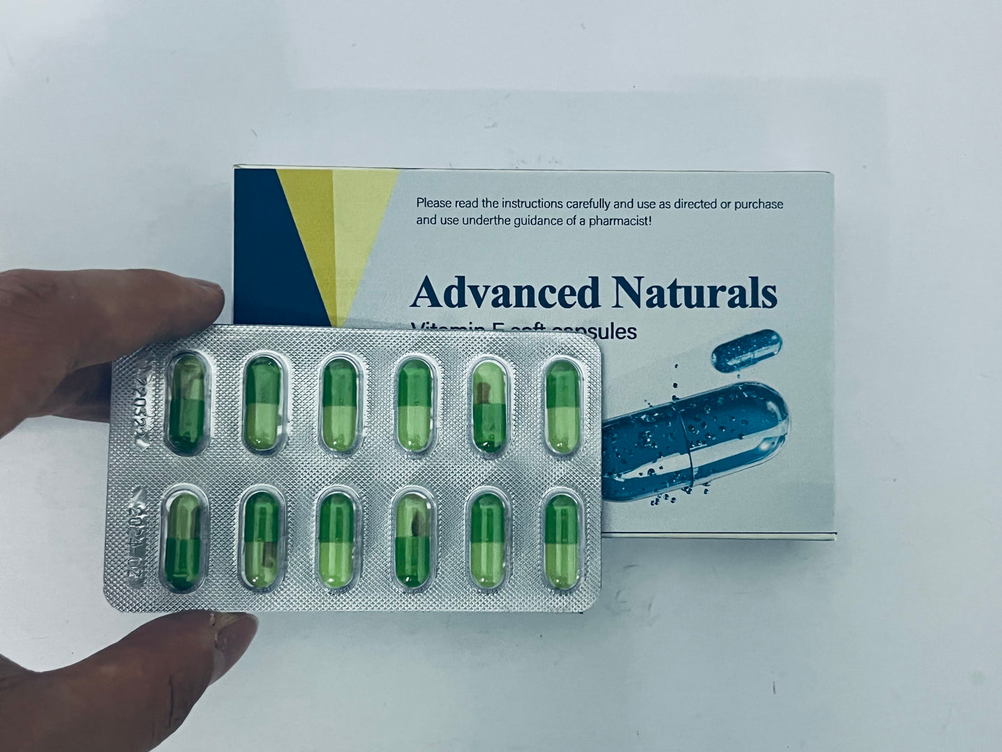Advanced Naturals Vitamin E Softgels Supplement for Skin, Heart, Eye, and Immune Health Support