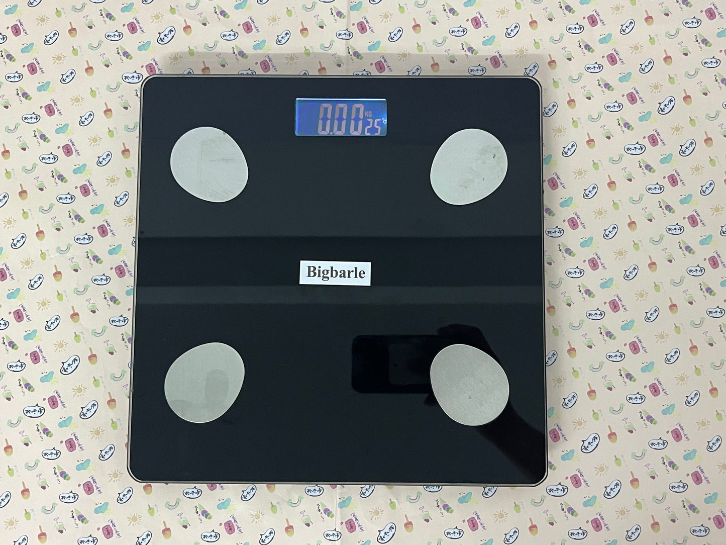 Bigbarle Digital WiFi Smart Scale for Body Weight, Weight Scale, Including BMI, Body Fat, Muscle Mass