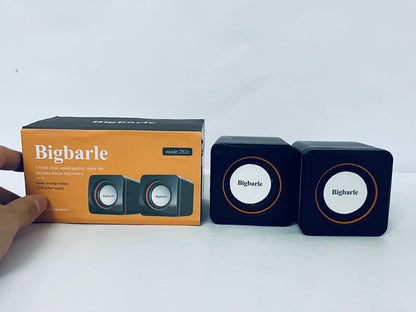 Bigbarle Wireless speakers Small Speaker Laptop Desktop Computer Speaker with Subwoofer Home Desktop Small
