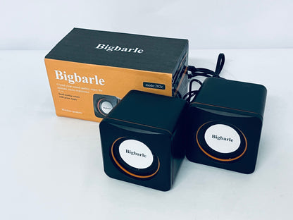 Bigbarle Wireless speakers Small Speaker Laptop Desktop Computer Speaker with Subwoofer Home Desktop Small
