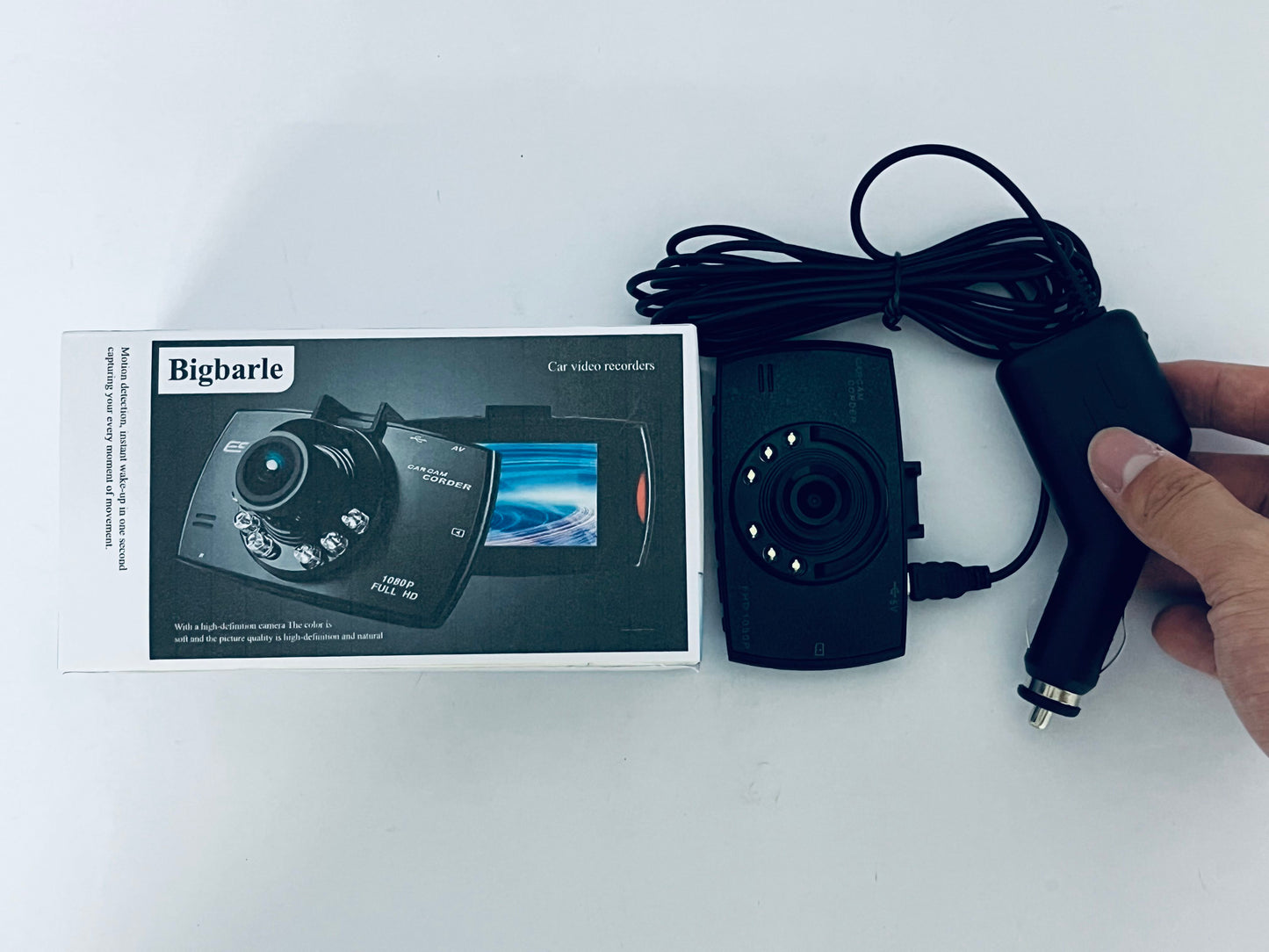 Bigbarle Car video recorders Dash Cam Front and Rear, STARVIS 2 Sensor, FREE 128GB Card Included, 5G WiFi - up to 20MB/s Fastest Download Speed with App