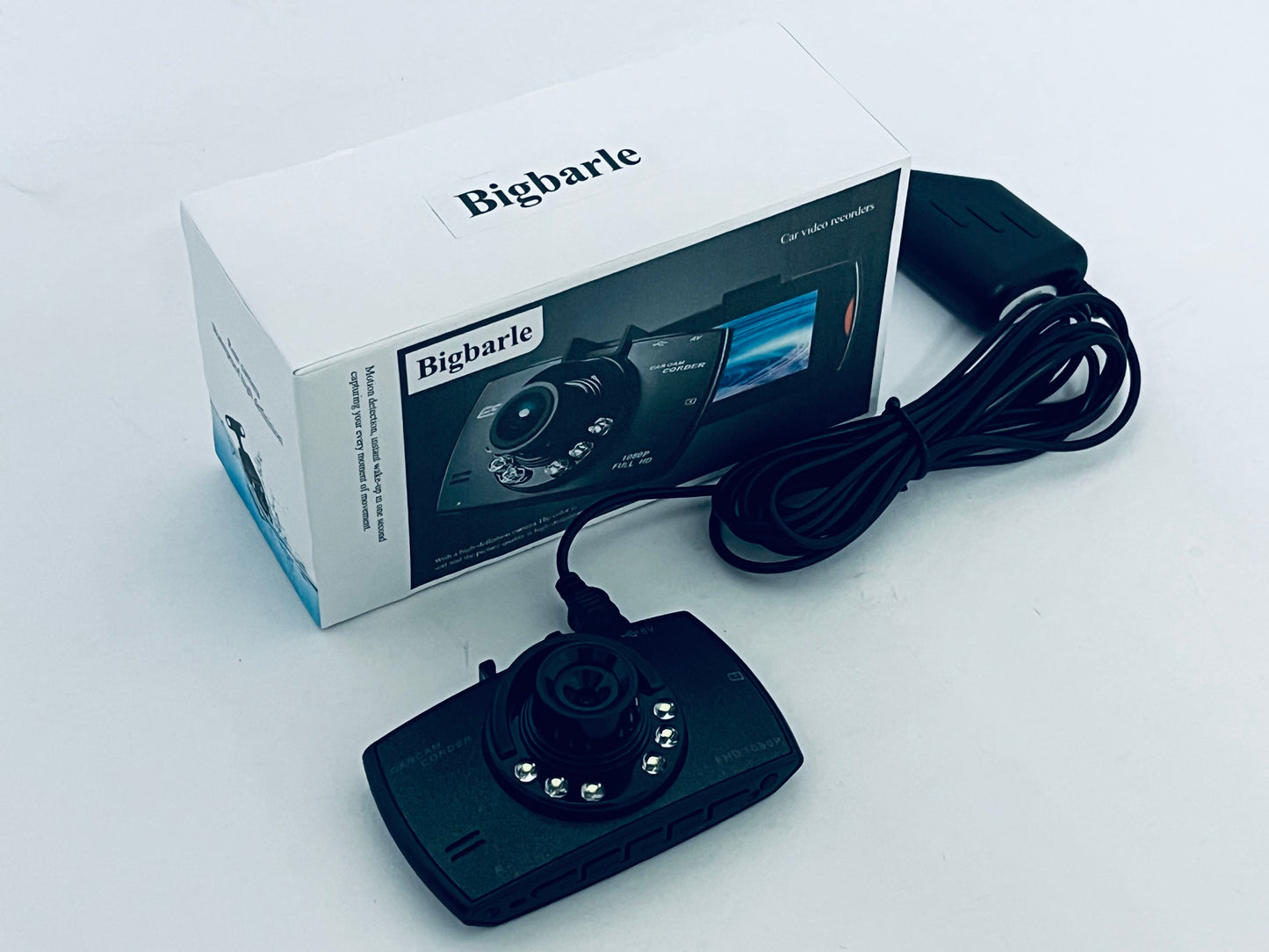 Bigbarle Car video recorders Dash Cam Front and Rear, STARVIS 2 Sensor, FREE 128GB Card Included, 5G WiFi - up to 20MB/s Fastest Download Speed with App