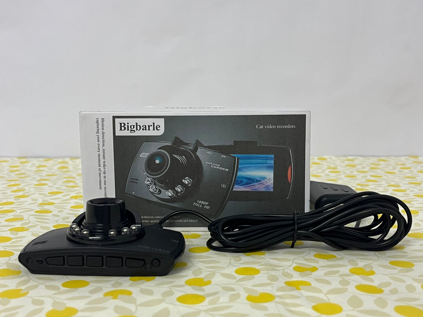Bigbarle Car video recorders Dash Cam Front and Rear, STARVIS 2 Sensor, FREE 128GB Card Included, 5G WiFi - up to 20MB/s Fastest Download Speed with App