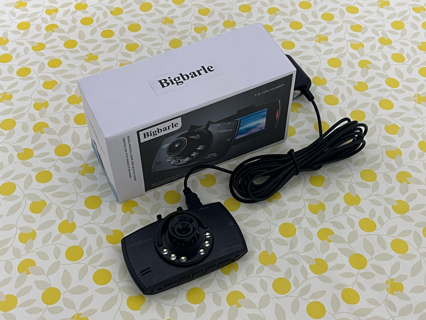 Bigbarle Car video recorders Dash Cam Front and Rear, STARVIS 2 Sensor, FREE 128GB Card Included, 5G WiFi - up to 20MB/s Fastest Download Speed with App