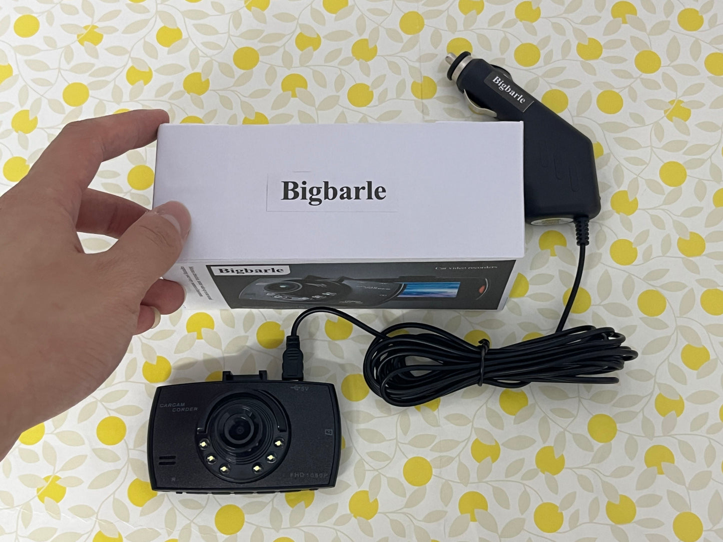 Bigbarle Car video recorders Dash Cam Front and Rear, STARVIS 2 Sensor, FREE 128GB Card Included, 5G WiFi - up to 20MB/s Fastest Download Speed with App