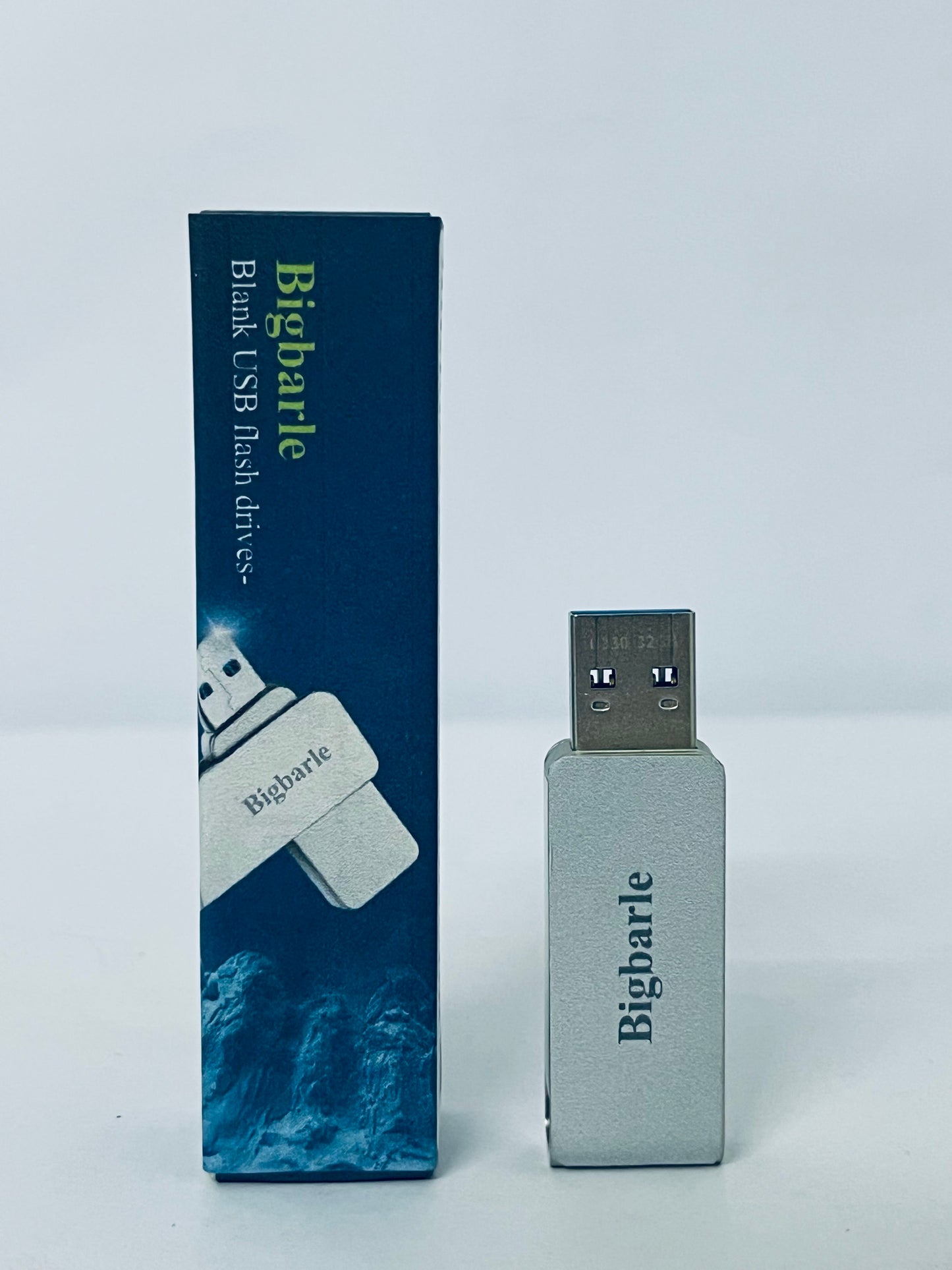 Bigbarle Blank USB flash drives 32GB USB Flash Drive USB 2.0 Thumb Drives Jump Drive Fold Storage Memory Stick Swivel Design