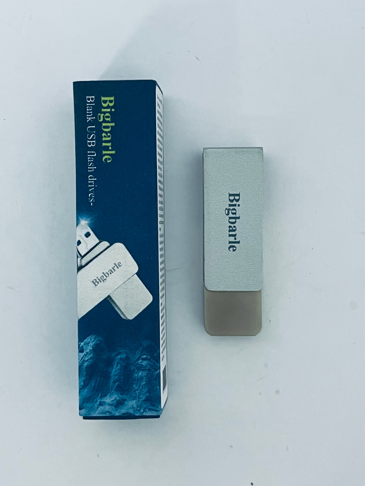 Bigbarle Blank USB flash drives 32GB USB Flash Drive USB 2.0 Thumb Drives Jump Drive Fold Storage Memory Stick Swivel Design