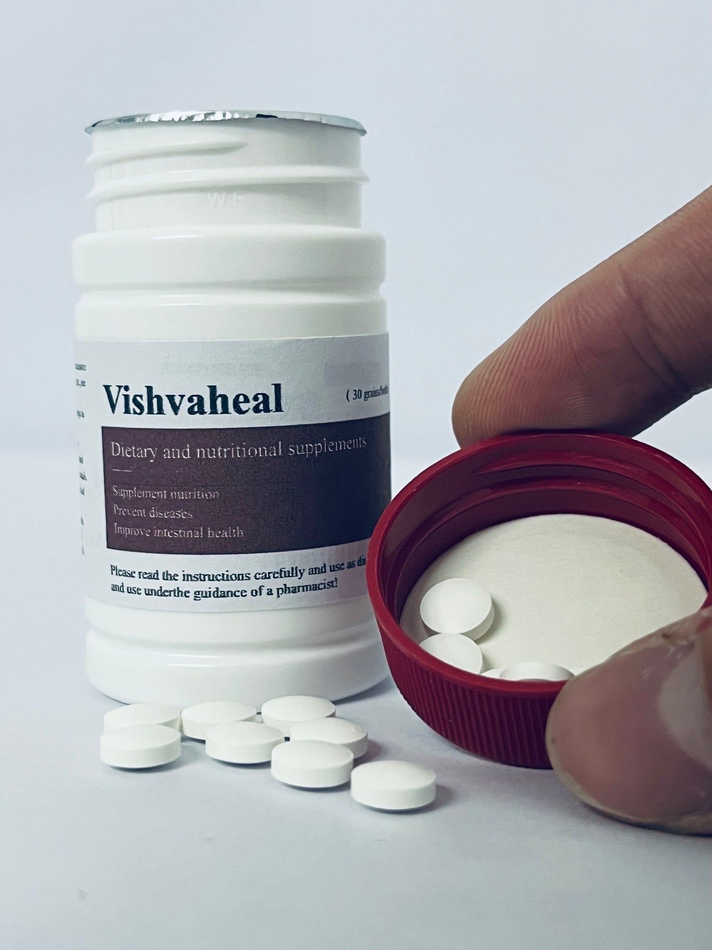 Vishvaheal Dietary and nutritional supplements Intestinal Support Complex GI Intestinal Supplement for Women & Men