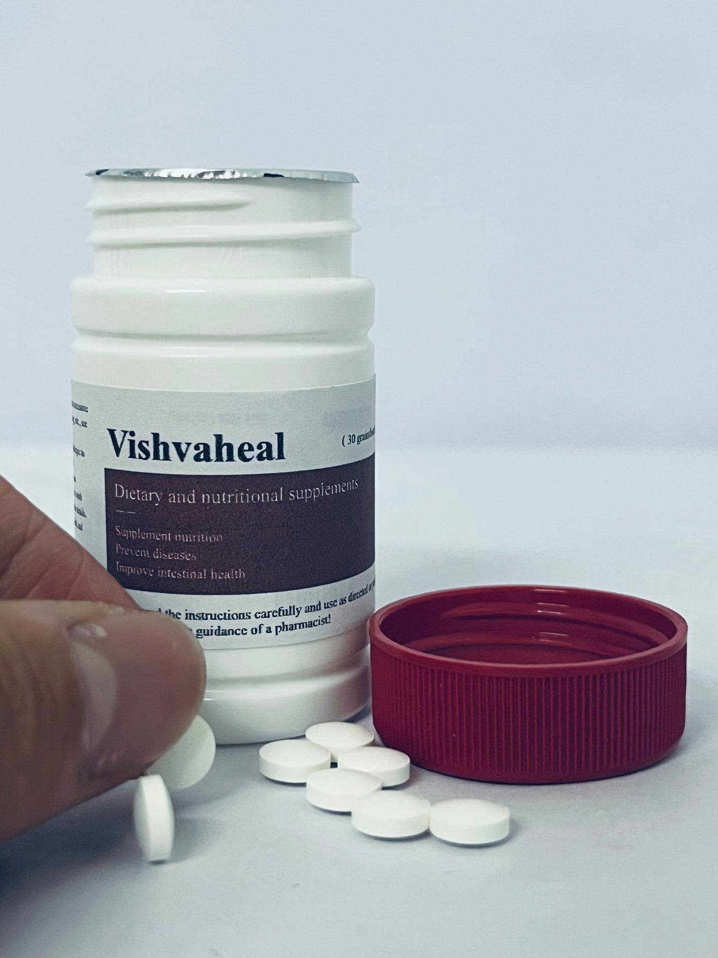 Vishvaheal Dietary and nutritional supplements Intestinal Support Complex GI Intestinal Supplement for Women & Men