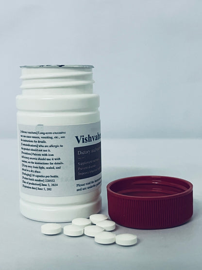 Vishvaheal Dietary and nutritional supplements Intestinal Support Complex GI Intestinal Supplement for Women & Men