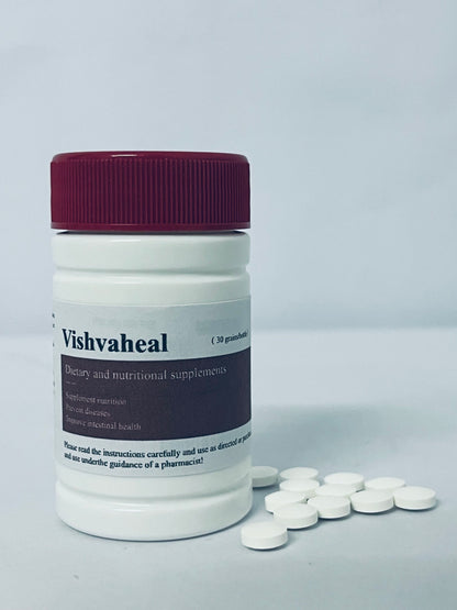 Vishvaheal Dietary and nutritional supplements Intestinal Support Complex GI Intestinal Supplement for Women & Men