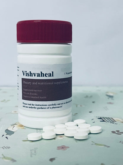Vishvaheal Dietary and nutritional supplements Intestinal Support Complex GI Intestinal Supplement for Women & Men