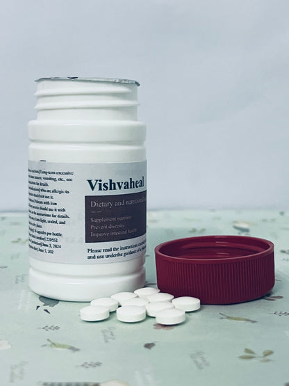 Vishvaheal Dietary and nutritional supplements Intestinal Support Complex GI Intestinal Supplement for Women & Men
