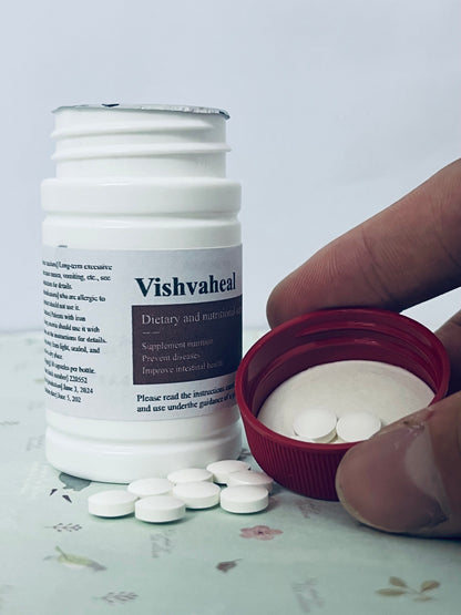 Vishvaheal Dietary and nutritional supplements Intestinal Support Complex GI Intestinal Supplement for Women & Men
