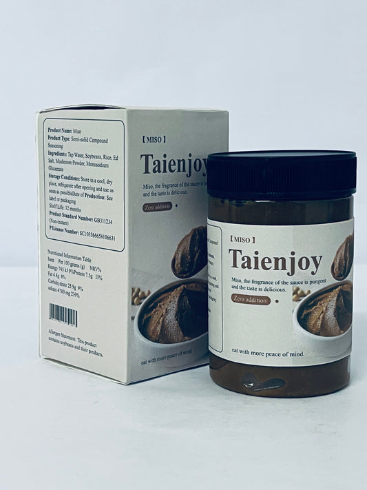 Taienjoy Miso Organic White Dashi Miso Paste Bonito and Kelp Stock Gluten Free
