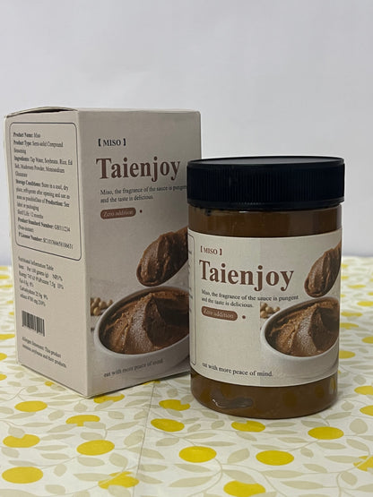 Taienjoy Miso Organic White Dashi Miso Paste Bonito and Kelp Stock Gluten Free