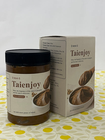Taienjoy Miso Organic White Dashi Miso Paste Bonito and Kelp Stock Gluten Free