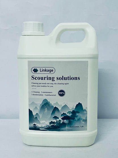 Linkage Fresh Floral Fragrance Deodorizing Solution Refill, Cleaning Solution, Residue & Streak Free, Suitable for All Robot Vacuum Cleaners and Wireless Wet Dry Dual-Use Vacuum Cleaners