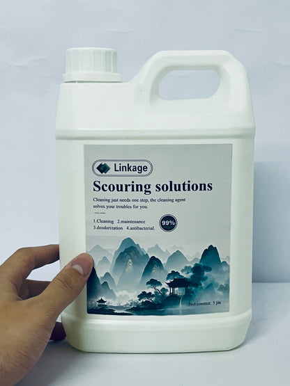 Linkage Fresh Floral Fragrance Deodorizing Solution Refill, Cleaning Solution, Residue & Streak Free, Suitable for All Robot Vacuum Cleaners and Wireless Wet Dry Dual-Use Vacuum Cleaners