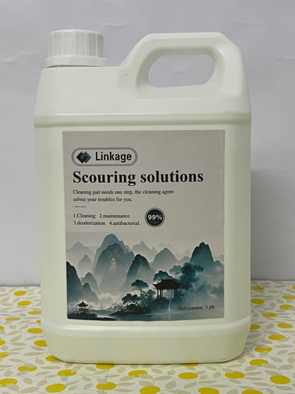 Linkage Fresh Floral Fragrance Deodorizing Solution Refill, Cleaning Solution, Residue & Streak Free, Suitable for All Robot Vacuum Cleaners and Wireless Wet Dry Dual-Use Vacuum Cleaners